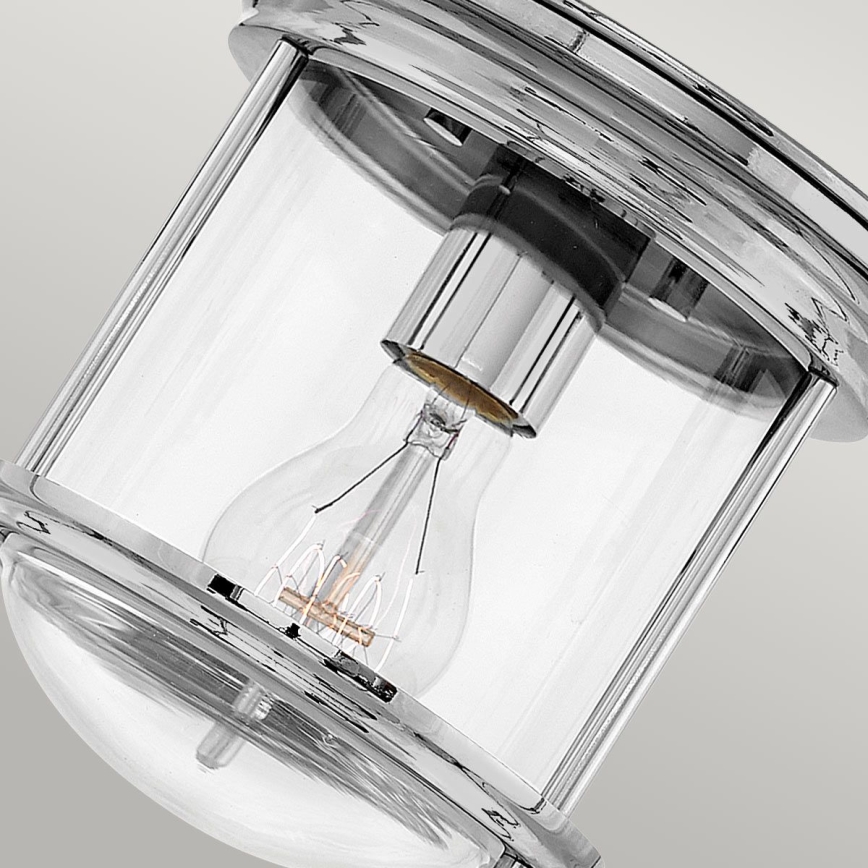 Quintiesse - Zewnętrzna oprawa sufitowa HADRIAN 1xE27/60W/230V śr. 16,8 cm IP44