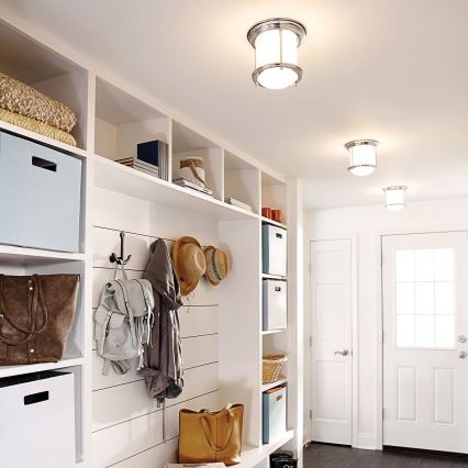 Quintiesse - Zewnętrzna lampa sufitowa HADRIAN 1xE27/60W/230V śr. 16,8 cm IP44