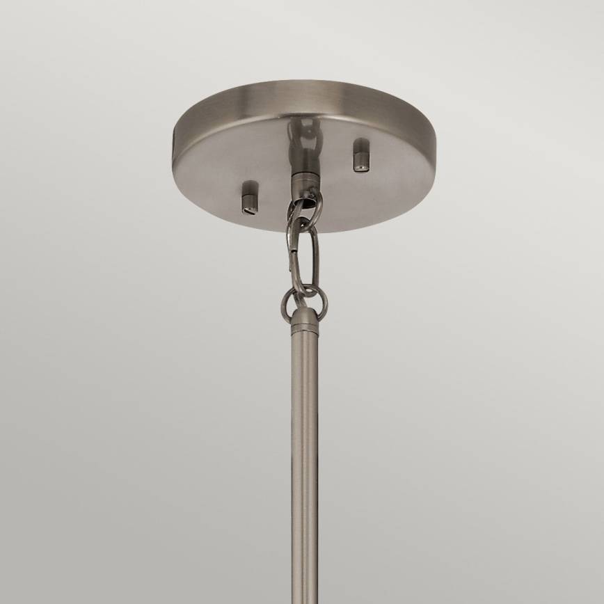 Quintiesse - Żyrandol na pręcie KARLEE 3xE14/60W/230V Ø 45,7 cm matowy chrom