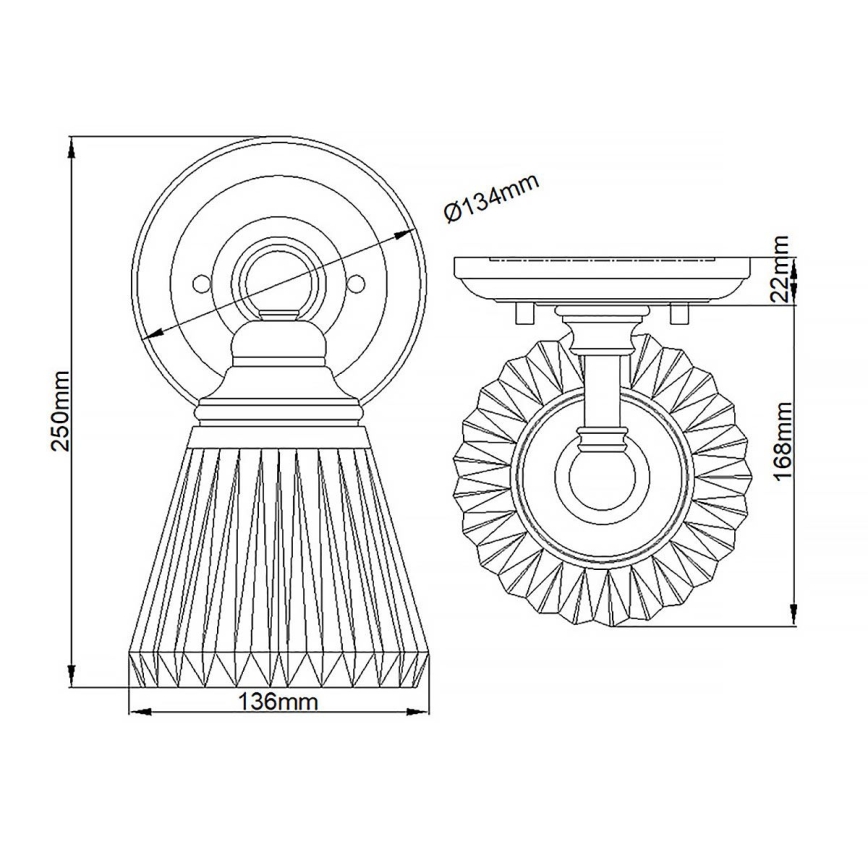 Quintiesse - Lampa ścienna łazienkowa LED KEYNES 1xG9/3W/230V IP44 błyszczący chrom