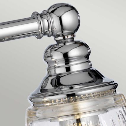 Quintiesse - LED kinkiet łazienkowy KEYNES 2xG9/3W/230V IP44 błyszczący chrom