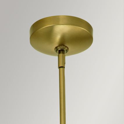 Quintiesse - Żyrandol na pręcie KIMROSE 1xE27/60W/230V śr. 17,8 cm złoty