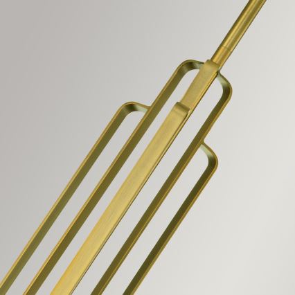 Quintiesse - Żyrandol na pręcie KIMROSE 1xE27/60W/230V śr. 17,8 cm złoty