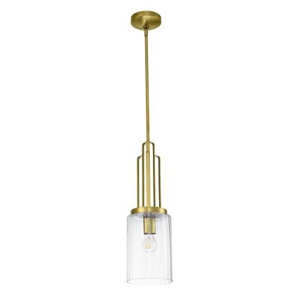 Quintiesse - Żyrandol na pręcie KIMROSE 1xE27/60W/230V śr. 17,8 cm złoty