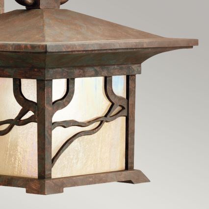 Quintiesse - Zewnętrzna lampa ścienna MORRIS M 1xE27/60W/230V IP44 brązowa
