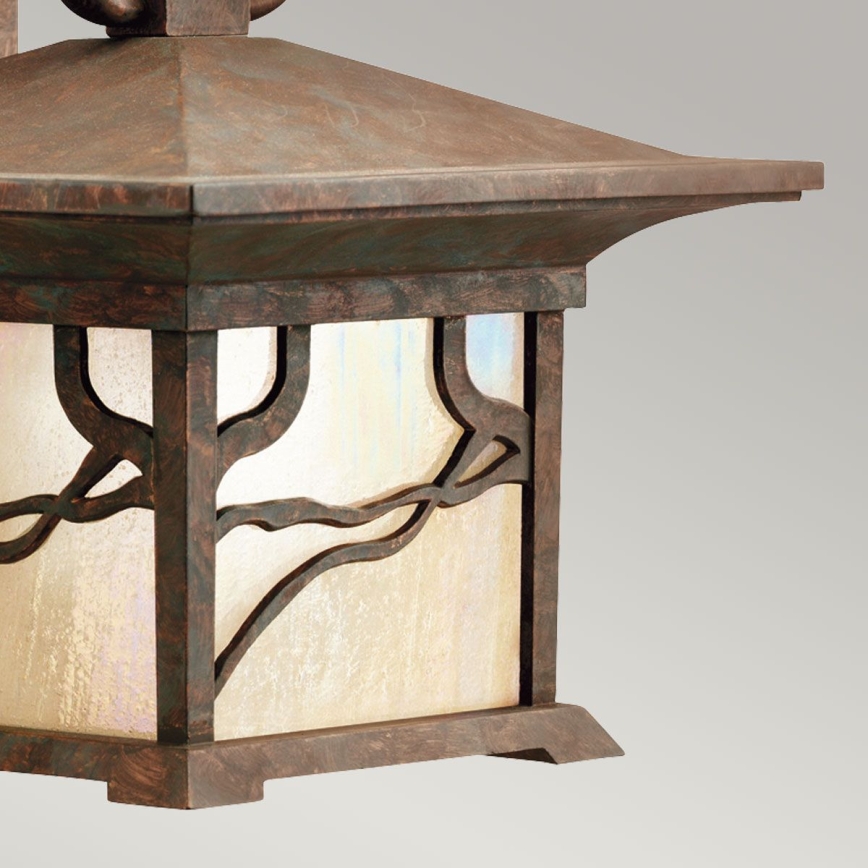 Quintiesse - Zewnętrzna lampa ścienna MORRIS M 1xE27/60W/230V IP44 brązowa