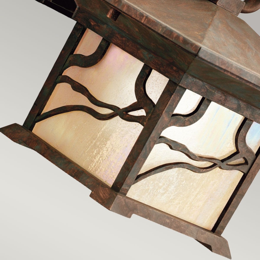 Quintiesse - Zewnętrzna lampa ścienna MORRIS M 1xE27/60W/230V IP44 brązowa