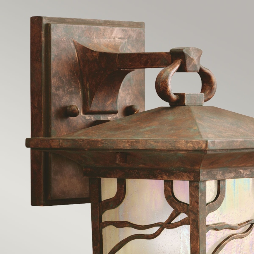 Quintiesse - Kinkiet zewnętrzny MORRIS S 1xE27/60W/230V IP44, brązowy