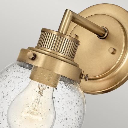 Quintiesse - Kinkiet łazienkowy POPPY 1xE27/60W/230V IP44 złoty