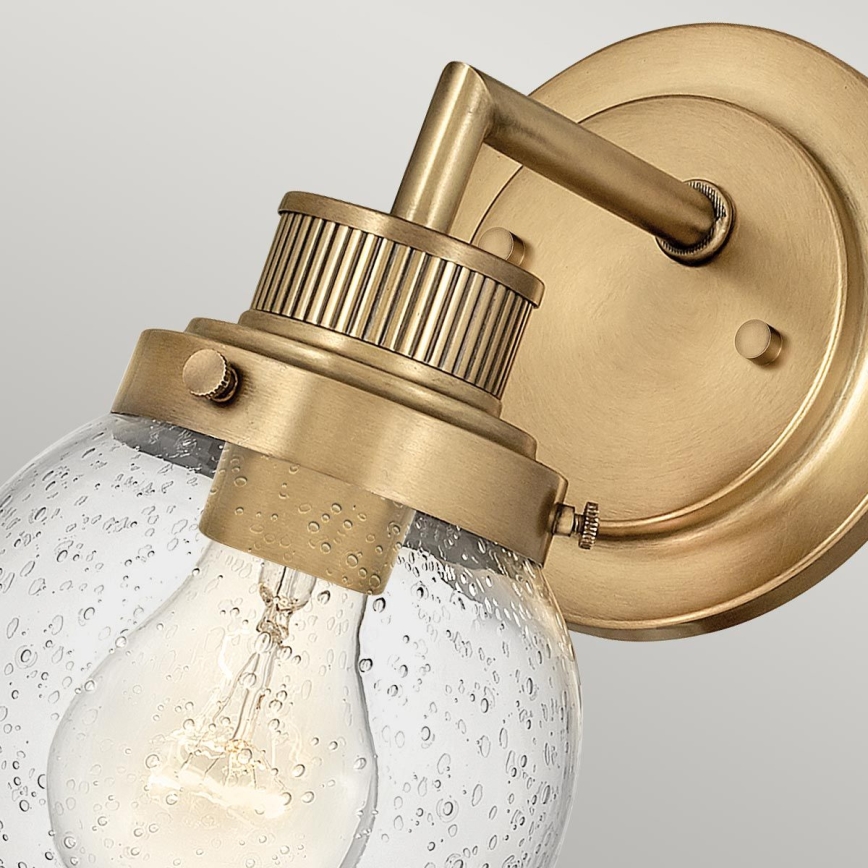 Quintiesse - Kinkiet łazienkowy POPPY 1xE27/60W/230V IP44 złoty