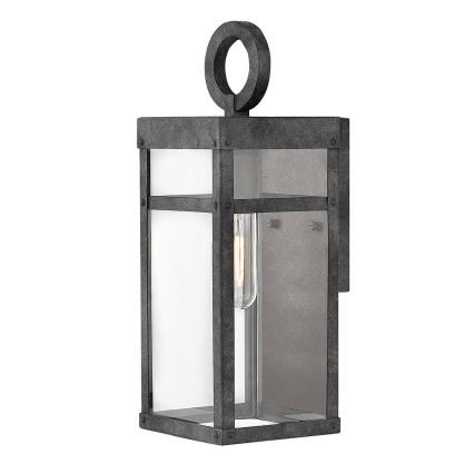 Quintiesse - Kinkiet zewnętrzny PORTER S 1xE27/60W/230V IP44 czarny