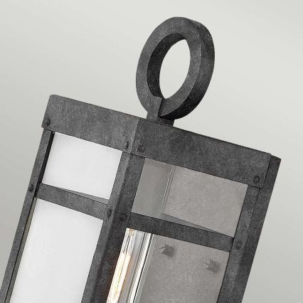 Quintiesse - Kinkiet zewnętrzny PORTER S 1xE27/60W/230V IP44 czarny