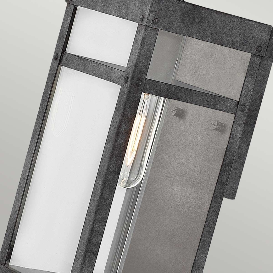Quintiesse - Kinkiet zewnętrzny PORTER S 1xE27/60W/230V IP44 czarny