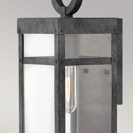 Quintiesse - Kinkiet zewnętrzny PORTER S 1xE27/60W/230V IP44 czarny