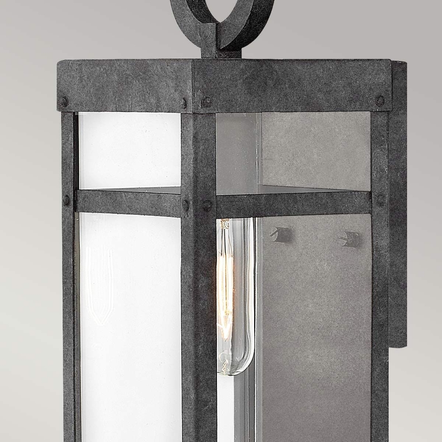 Quintiesse - Kinkiet zewnętrzny PORTER S 1xE27/60W/230V IP44 czarny