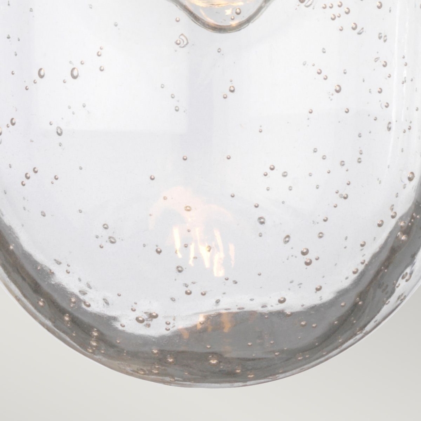 Quintiesse - Kinkiet łazienkowy RIGBY 1xE27/40W/230V IP44 brązowy