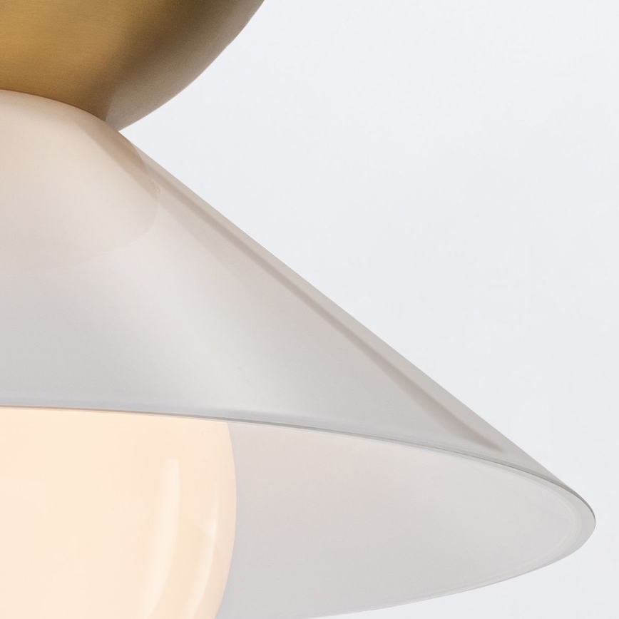 Quintiesse - Lampa sufitowa SAUCER 1xE27/40W/230V śr. 36,6 cm złota