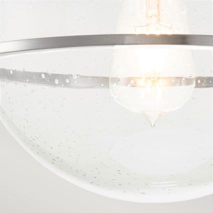 Quintiesse - Oprawa sufitowa SOMERSET 1xE27/60W/230V śr. 28,2 cm matowy chrom