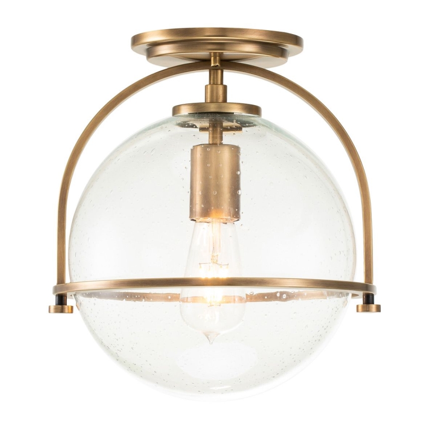 Quintiesse - Lampa sufitowa SOMERSET 1xE27/60W/230V śr. 28,2 cm złota