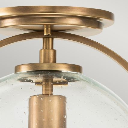 Quintiesse - Lampa sufitowa SOMERSET 1xE27/60W/230V śr. 28,2 cm złota