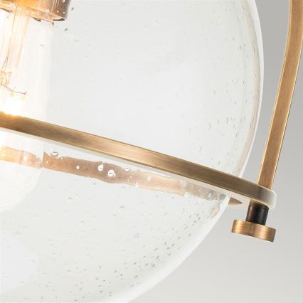 Quintiesse - Lampa sufitowa SOMERSET 1xE27/60W/230V śr. 28,2 cm złota