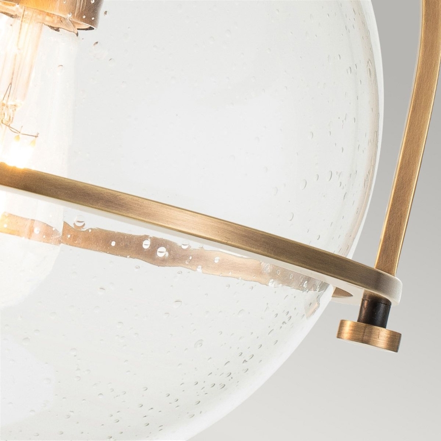Quintiesse - Lampa sufitowa SOMERSET 1xE27/60W/230V śr. 28,2 cm złota