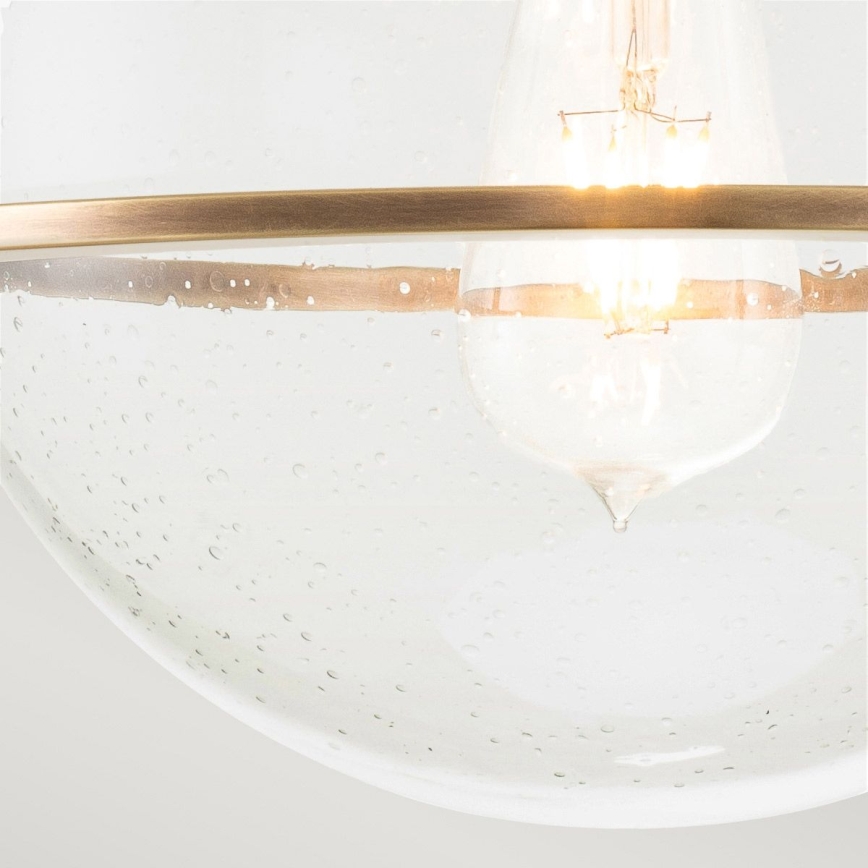 Quintiesse - Lampa sufitowa SOMERSET 1xE27/60W/230V śr. 28,2 cm złota