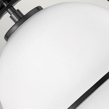 Quintiesse - Lampa sufitowa SOMERSET 1xE27/60W/230V śr. 28,2 cm czarna