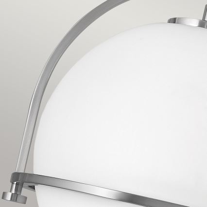 Quintiesse - Oprawa sufitowa SOMERSET 1xE27/60W/230V śr. 28,2 cm matowy chrom