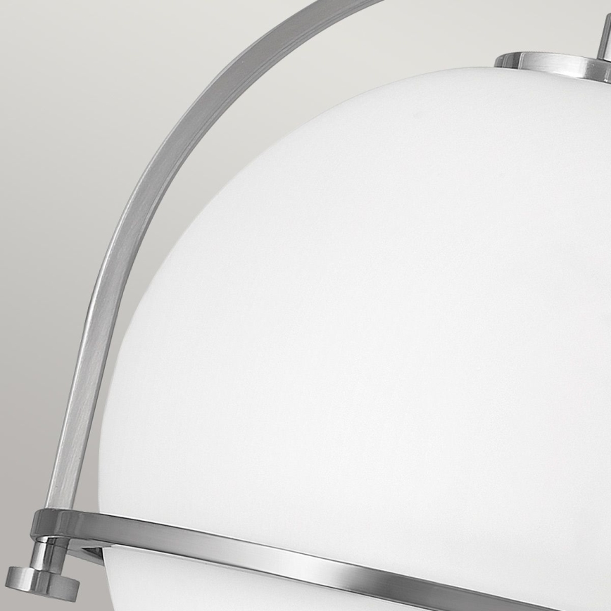 Quintiesse - Oprawa sufitowa SOMERSET 1xE27/60W/230V śr. 28,2 cm matowy chrom