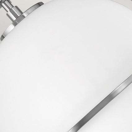 Quintiesse - Oprawa sufitowa SOMERSET 1xE27/60W/230V śr. 28,2 cm matowy chrom