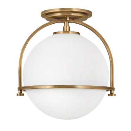 Quintiesse - Lampa sufitowa SOMERSET 1xE27/60W/230V śr. 28,2 cm złota