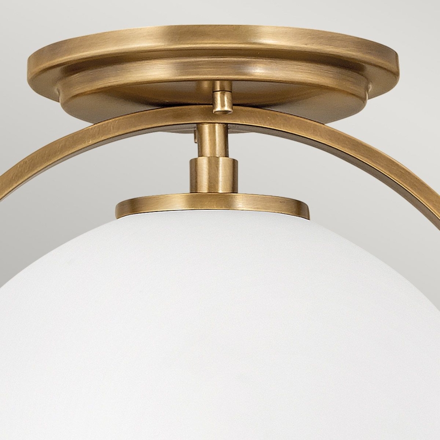 Quintiesse - Lampa sufitowa SOMERSET 1xE27/60W/230V śr. 28,2 cm złota