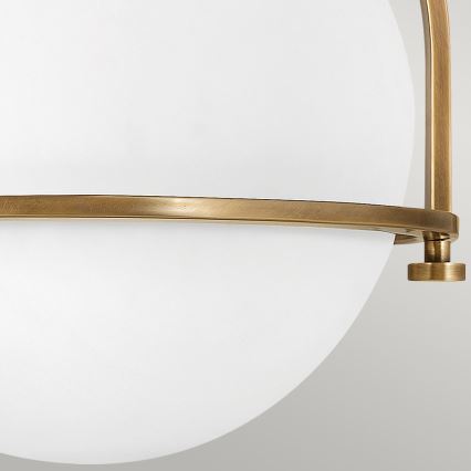 Quintiesse - Lampa sufitowa SOMERSET 1xE27/60W/230V śr. 28,2 cm złota