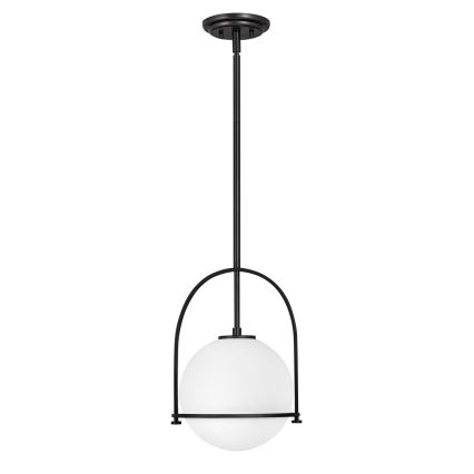 Quintiesse - Żyrandol na pręcie SOMERSET 1xE27/60W/230V śr. 28,9 cm czarny