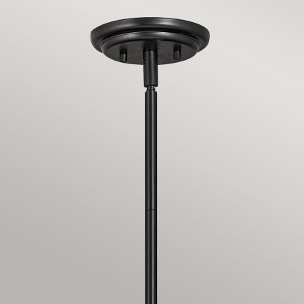 Quintiesse - Żyrandol na pręcie SOMERSET 1xE27/60W/230V śr. 28,9 cm czarny