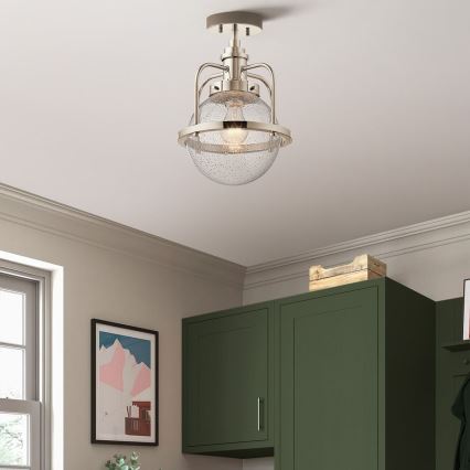 Quintiesse - Lampa zewnętrzna na słupie TRIOCENT 1xE27/40W/230V IP44 chrom błyszczący