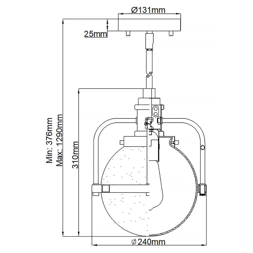 Quintiesse - Lampa zewnętrzna na słupie TRIOCENT 1xE27/40W/230V IP44 chrom błyszczący