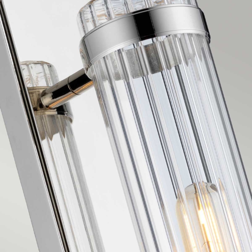 Quintiesse - Kinkiet łazienkowy WELLINGTON 1xE27/60W/230V IP44 chrom błyszczący