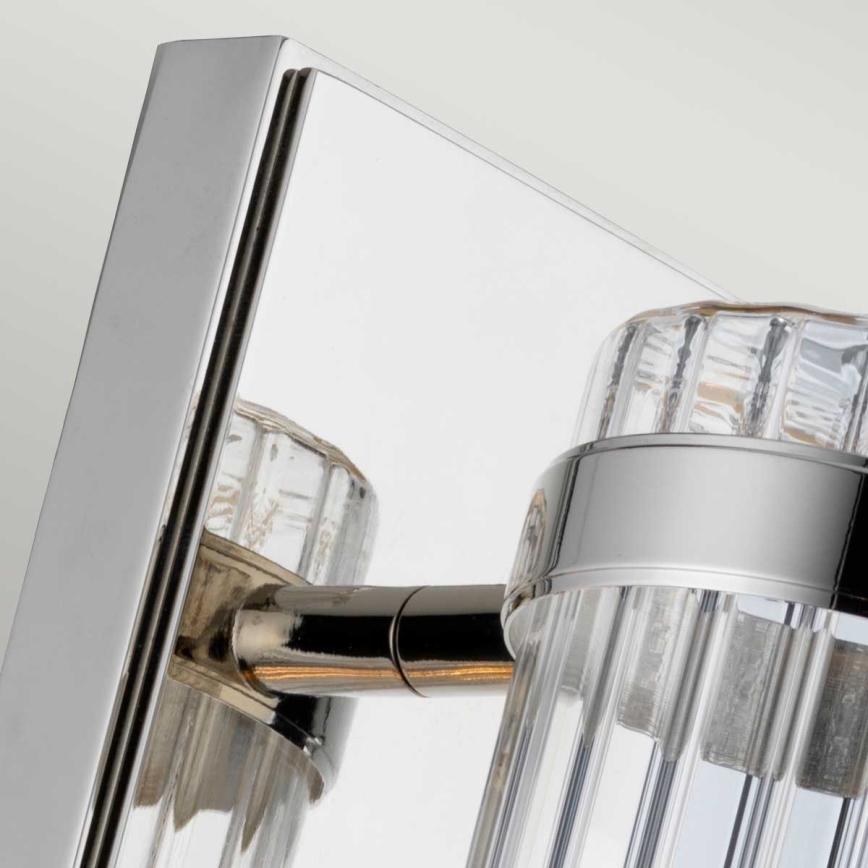 Quintiesse - Kinkiet łazienkowy WELLINGTON 1xE27/60W/230V IP44 chrom błyszczący