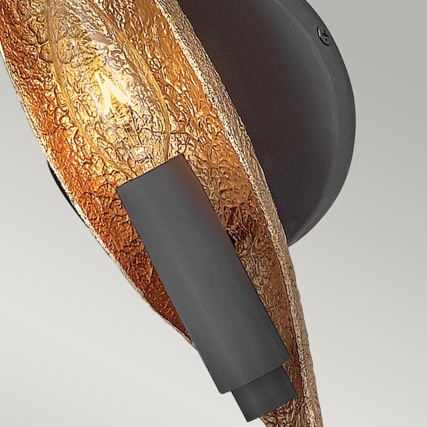 Quintiesse - Kinkiet WILLOW 1xE14/40W/230V złoty/czarny