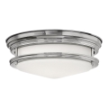 Quintiesse - Zewnętrzna oprawa sufitowa HADRIAN 2xE27/40W/230V śr. 27,8 cm IP44 błyszczący chrom