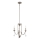 Quintiesse - Żyrandol na pręcie KARLEE 3xE14/60W/230V Ø 45,7 cm matowy chrom