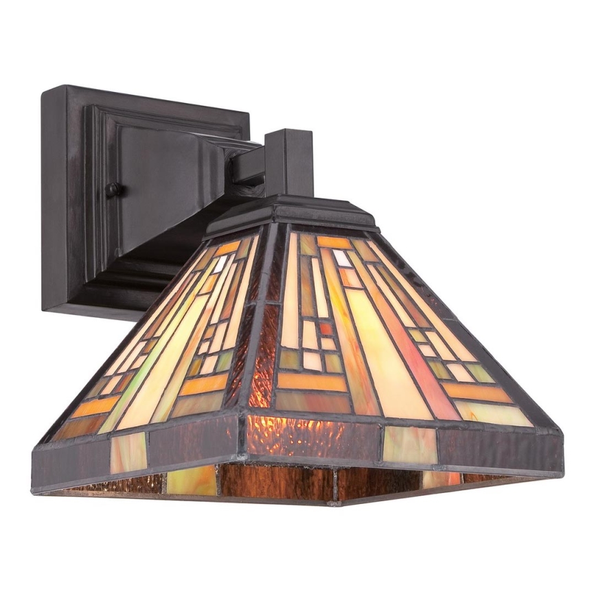 Quoizel - Kinkiet Tiffany STEPHEN 1xE27/100W/230V