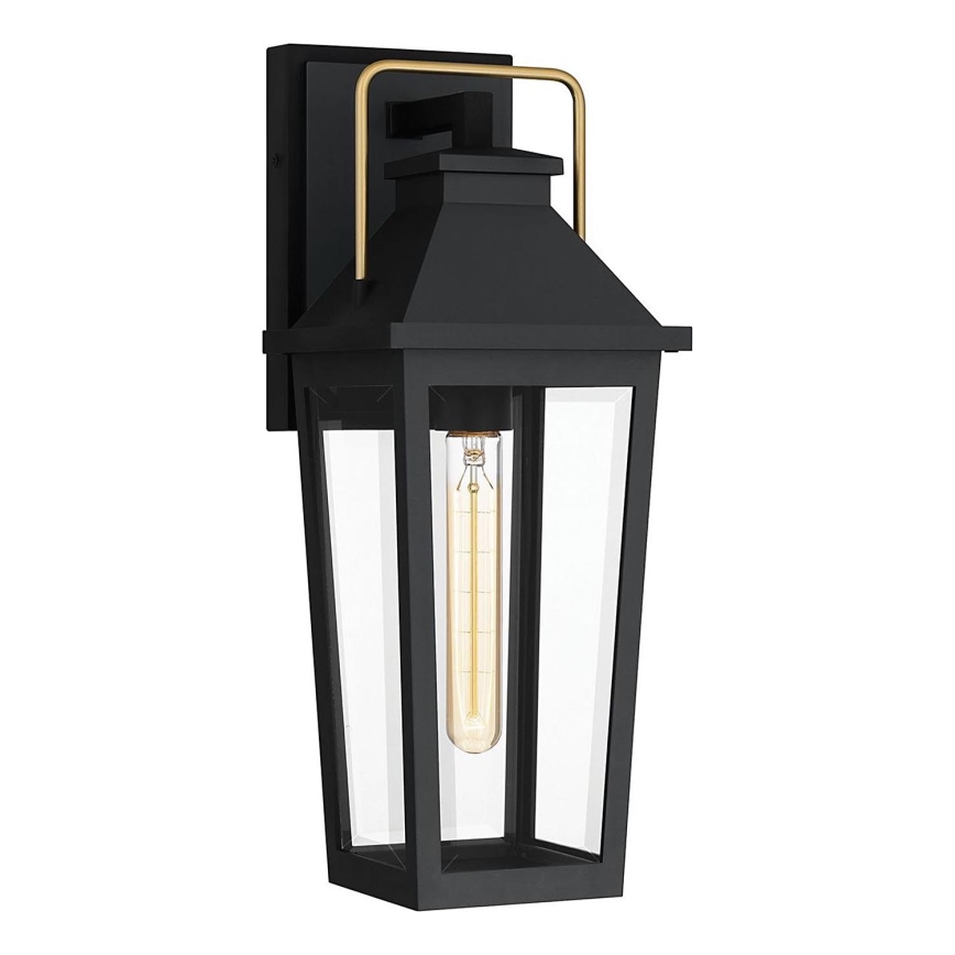 Quoizel - Kinkiet zewnętrzny BUCKLEY 1xE27/40W/230V IP44 czarny