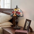 Quoizel - Lampa stołowa Tiffany LARISSA 1xE14/40W/230V śr. 20 cm