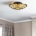 Quoizel - Lampa sufitowa Tiffany REED 2xE27/60W/230V śr. 42 cm