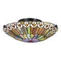 Quoizel - Lampa sufitowa Tiffany WATKINS 2xE27/60W/230V śr. 42 cm