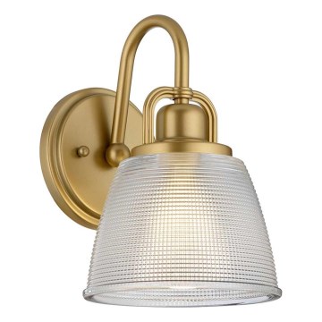 Quoizel - LED Kinkiet łazienkowy DUBLIN 1xG9/3W/230V IP44 złoty