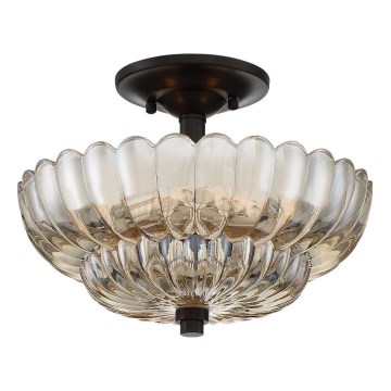 Quoizel - Plafon WHITECAP 3xE14/40W/230V śr. 29,7 cm